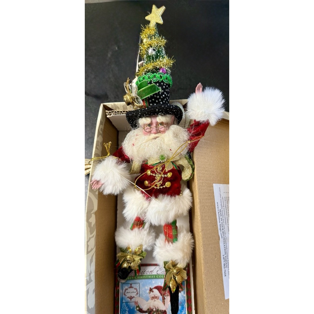 Rare Mark Roberts Bah Humbug Fairy Small #196/2500 Christmas Santa